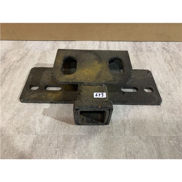Heavy Duty Steel Step Bumper Receiver Hitch