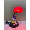 Image 1 : Vintage Blue M&M Talking Lighted Desk Lamp
