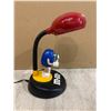 Image 4 : Vintage Blue M&M Talking Lighted Desk Lamp