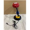 Image 6 : Vintage Blue M&M Talking Lighted Desk Lamp