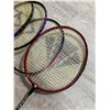 Image 2 : Lot of 7 Assorted Badminton Rackets in Rawlings Case