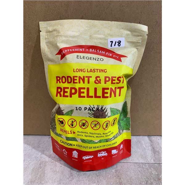 Elegenzo Long Lasting Rodent & Pest Repellent - 10 Packs