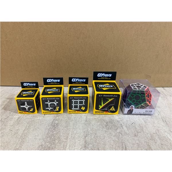 5 Pcs Speed Cube Set