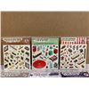 Image 2 : Sticker Scene - 6 Sets DIY 3D House Stickers w/ 2 Pcs Tweezers