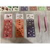 Image 5 : Sticker Scene - 6 Sets DIY 3D House Stickers w/ 2 Pcs Tweezers