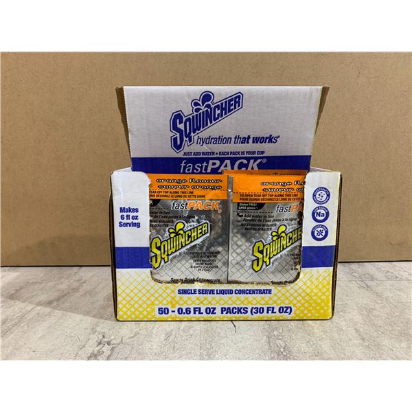 50 Pack - Sqwincher Single Serve Concentrate Fruit Punch Flavor