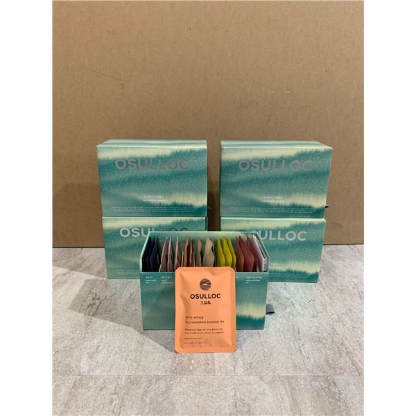 Lot of 4 Boxes of 18 Pcs Tea Edition Island Infuser Tea Bags