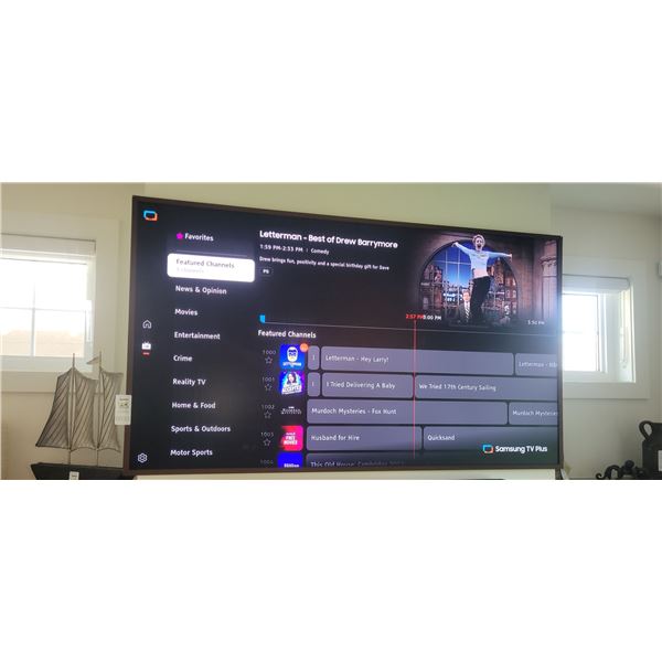 75" Samsung Smart - Picture Frame TV B