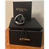 Image 2 : Breil Milano Silver-Tone Ring with Original Box and Booklet