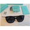Image 2 : Tiffany & Co. Black Sunglasses with Case and Accessories