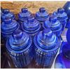 Image 2 : Cobalt Blue Glassware Including Jars, Decanters, and Stemware