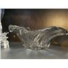 Image 3 : 24% Lead Crystal Items Including Glasses, Dolphin Figurine, and Bowl