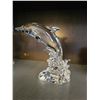 Image 4 : 24% Lead Crystal Items Including Glasses, Dolphin Figurine, and Bowl