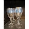 Image 6 : 24% Lead Crystal Items Including Glasses, Dolphin Figurine, and Bowl