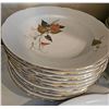 Image 4 : Kahla Made in GDR Floral Dinnerware Set with Gold Accents