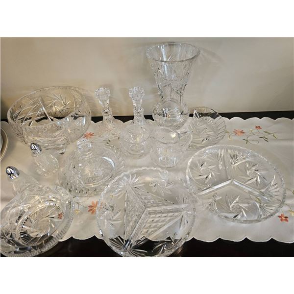 Cut Crystal Tableware