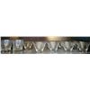 Image 1 : Etched Glass Tumblers and Flared Glass Bowls