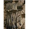 Image 2 : Complete Set of Stainless Steel Flatware by Inoxpran Italy