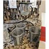 Image 4 : Glass and Metal Decorative Items Including Candleholders and More