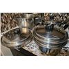 Image 1 : Cook-O-Matic Kitchenware 5-Piece Stainless Steel Cookware Set