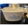 Image 4 : Corning Ware Blue Cornflower Casserole Dishes and Percolator