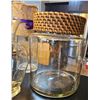 Image 2 : Glass Vases and Jars with Woven and Burlap Accents