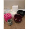 Image 4 : Ceramic and Glass Vases and Planters Collection