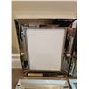 Image 3 : Silver-Tone Picture Frames and Decorative Mirror
