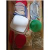 Image 1 : Food Storage Containers with Lids, Including Glass and Plastic