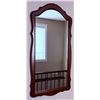 Image 7 : Wooden Vanity Table with Beveled Edge Mirror