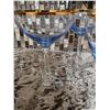 Image 3 : 10 Blue and Gold-Gilded Wine Glasses