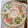 Image 1 : Antica Fornace Hand-Painted Ceramic Serving Platter, 19x19 Inches