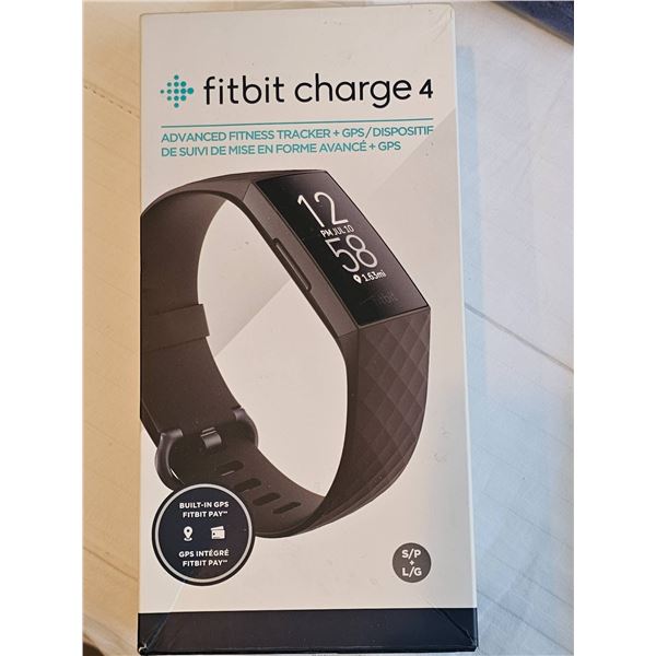 Fitbit Charge 4 Advanced Fitness Tracker with GPS and Heart Rate Monitoring