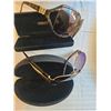 Image 6 : Two Designer Sunglasses - Versace and Coach with Cases