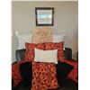 Image 1 : Decorative Throw Pillow Set in Varying Textures and Patterns