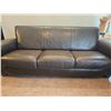 Image 3 : Natuzzi Real Leather Sofa, 84 x 31 x 33 Inches
