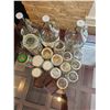 Image 4 : Clear Glass Jars and Bottles with Lids