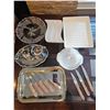Image 2 : Dining and Serving Accessories Including Knives, Platters, and Bowls