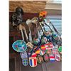 Image 3 : Curated Lot of Decorative Items, Utensils, and Collectible Patches
