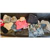 Image 1 : Girls Clothing Lot Including Dresses, Outerwear, Hats, and Shorts