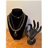 Image 3 : Costume Jewelry Lot with Necklaces, Bracelets, and Earrings