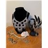 Image 1 : Costume Jewelry Including Statement Necklace, Bangles, and Accessories