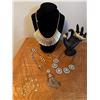 Image 1 : Statement Jewelry Including Necklaces, Bracelets, and Rings