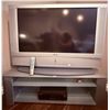 Image 1 : Sony KF-42WE620 42-Inch LCD Projection TV With Stand and VCR