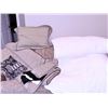 Image 1 : Throw Pillows, Quilted Blanket, and Couch Cover Set