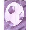 Image 2 : Soccer-Themed Bedding Set, Twin Size, Four Pieces
