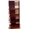 Image 1 : Dark Wooden Bookshelf with Five Open Shelves