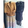Image 2 : Womens Leather Jacket, Trench Coat, and Two Dresses