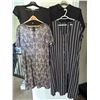 Image 1 : Womens Dresses in Black and Patterned Designs, Five Pieces