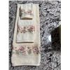 Image 5 : Floral Bathroom Accessory Set and Vintage Clothes Iron